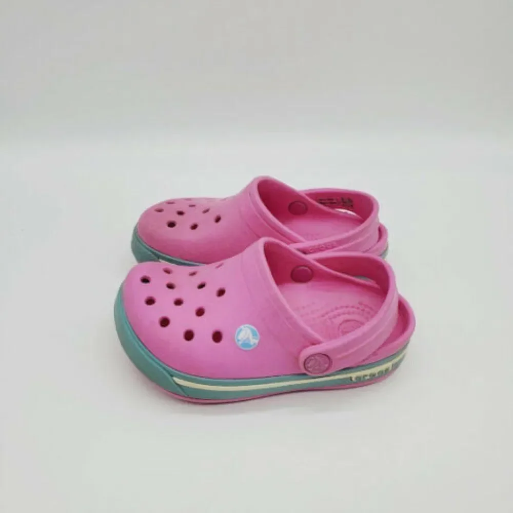 Crocs Girls Slip On Crocband‎ Casual Clogs Sandal